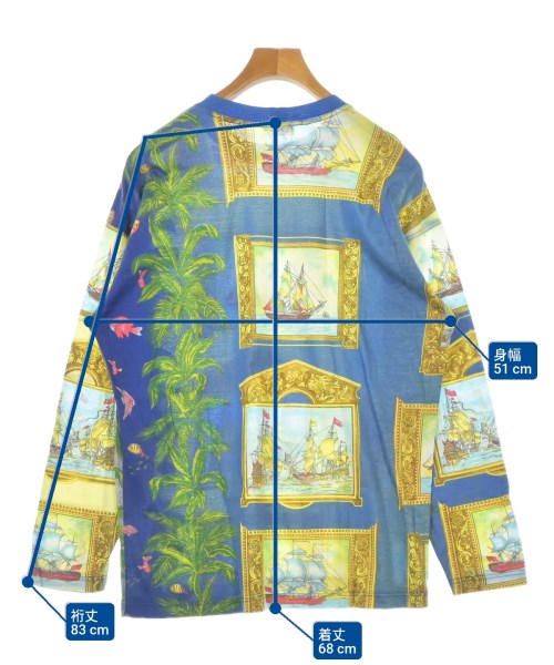 VERSACE JEANS เสื้อยืด/เสื้อท็อปส์