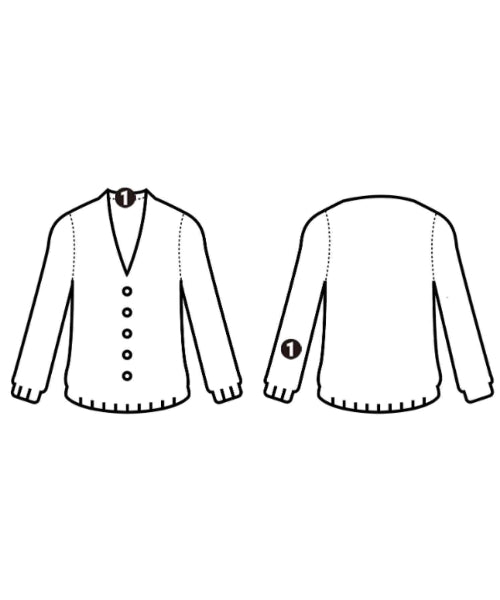 LEONARD FASHION เสื้อคาร์ดิแกน