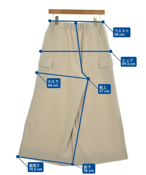 HIROKO BIS กางเกงมีกระเป๋าข้างกางเกง2-4 กระเป๋า