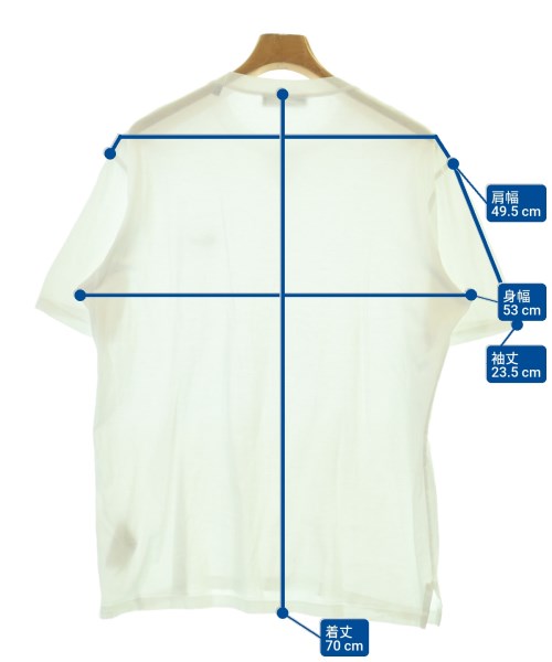 Ermenegildo Zegna เสื้อยืด/เสื้อท็อปส์