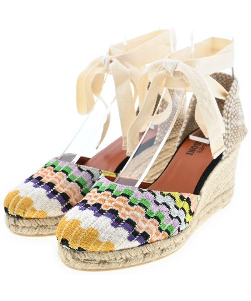 MISSONI รองเท้าพื้นเชือกสาน
