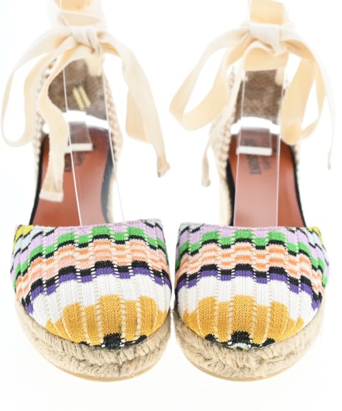 MISSONI รองเท้าพื้นเชือกสาน