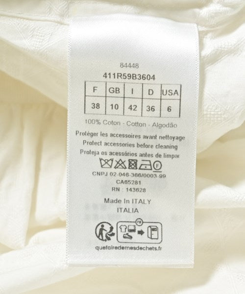 Christian Dior เดรสที่เป็นเสื้อเชิ้ตตัวยาว