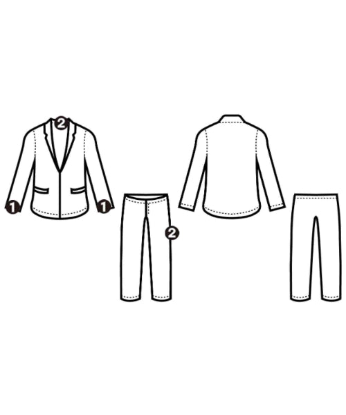 CANALI ชุดสูทธุรกิจ