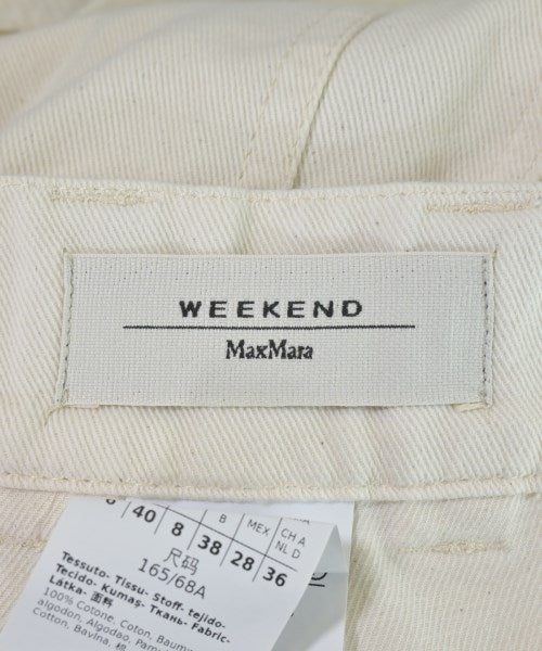 MAX MARA WEEK END LINE กางเกงมีกระเป๋าข้างกางเกง2-4 กระเป๋า
