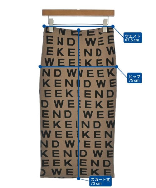 MAX MARA WEEK END LINE กระโปรงยาว/แม็กซี่ยาว
