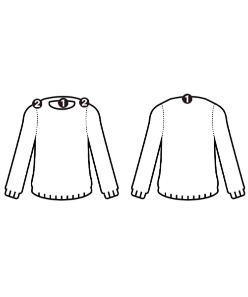 PAULE KA เสื้อกันหนาว