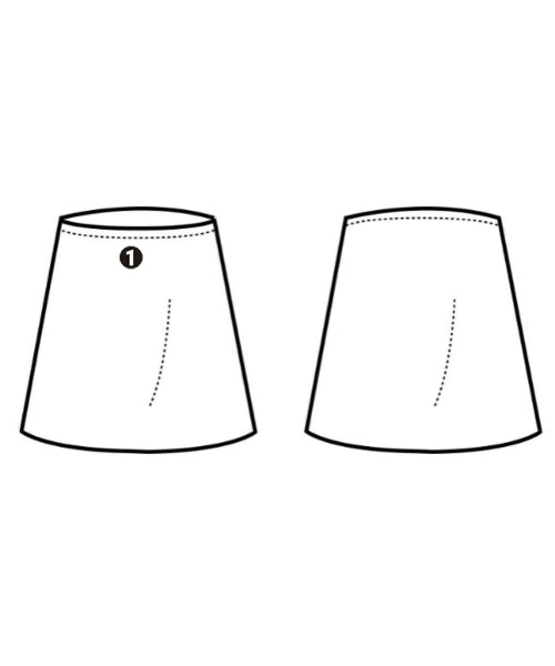 YUKI TORII กระโปรงยาวถึงเข่า