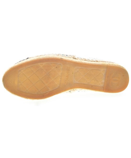 CHANEL รองเท้าพื้นเชือกสาน