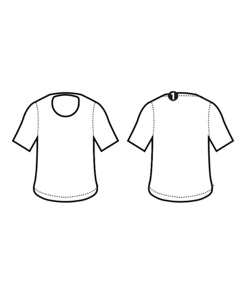 VERSACE JEANS COUTURE เสื้อยืด/เสื้อท็อปส์