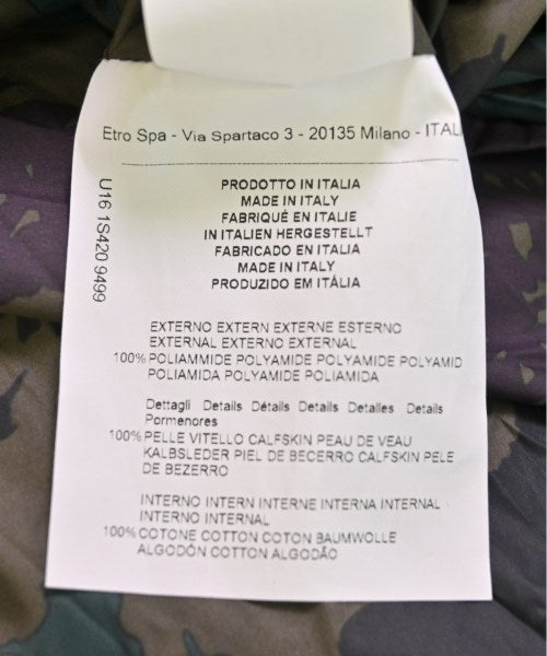 ETRO แจ็คเก็ตเบลาส์ อื่น