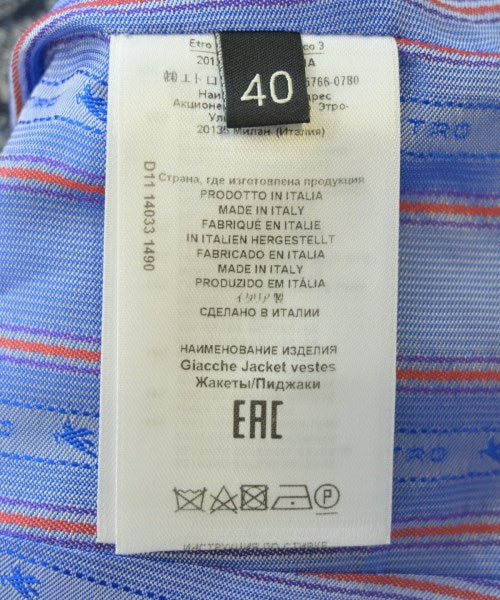 ETRO แจ็คเก็ตลำลอง