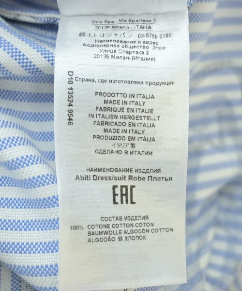 ETRO เดรสที่เป็นเสื้อเชิ้ตตัวยาว