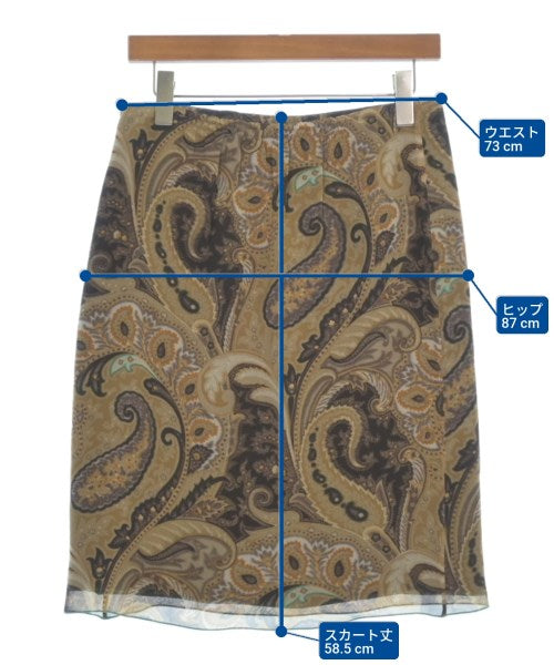 ETRO กระโปรงยาวถึงเข่า