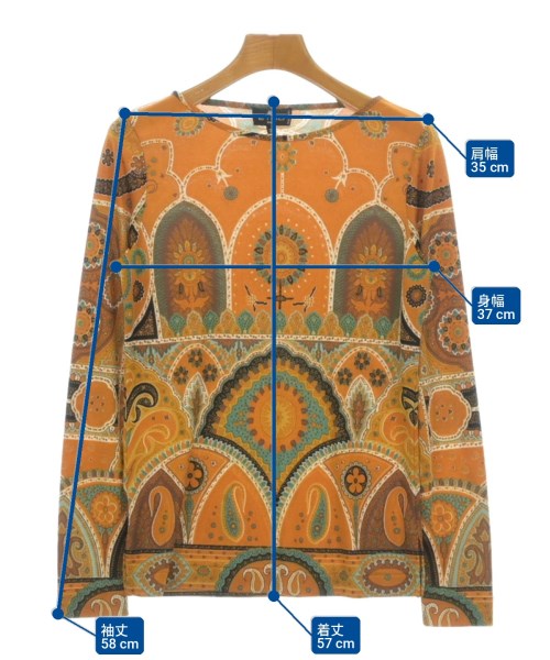 ETRO เสื้อยืด/เสื้อท็อปส์