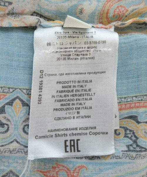 ETRO เสื้อลำลอง