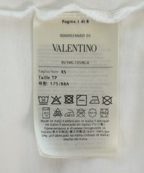 VALENTINO เสื้อยืด/เสื้อท็อปส์