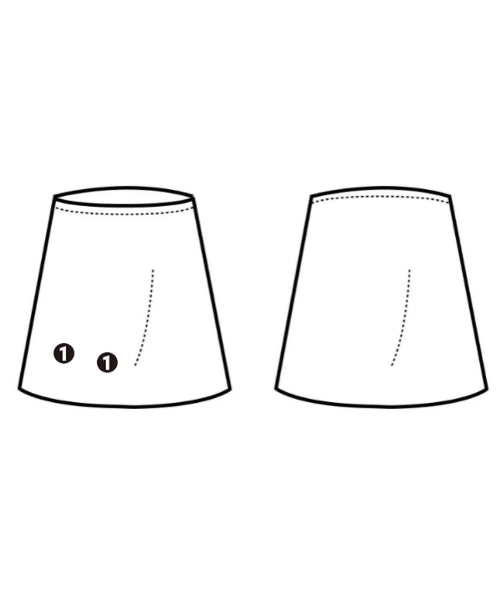 PAUL STUART กระโปรงยาวถึงเข่า