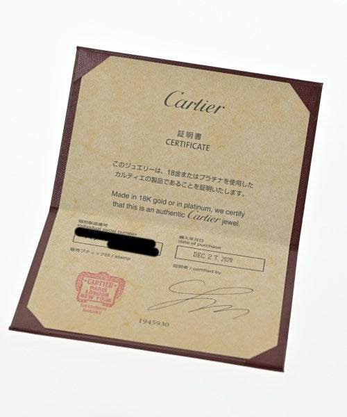Cartier แหวน