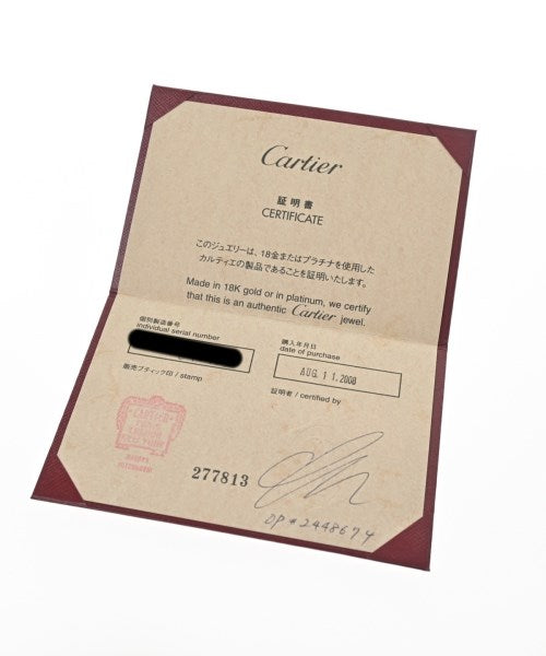 Cartier แหวน