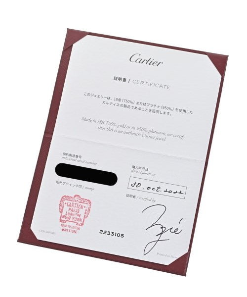 Cartier แหวน