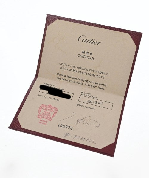 Cartier แหวน