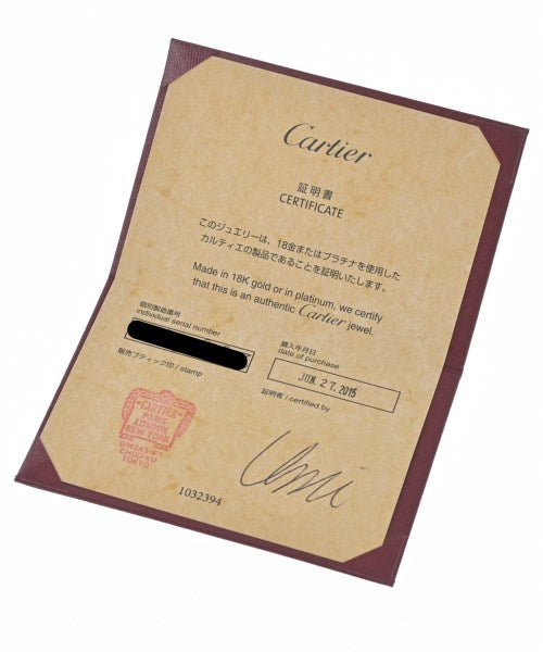 Cartier แหวน