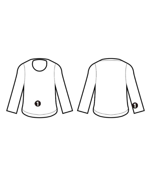 La Tiara Itals เสื้อยืด/เสื้อท็อปส์