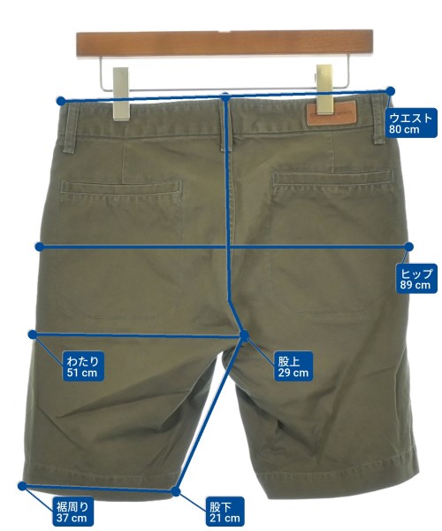 grown&sewn กางเกงขาสั้น