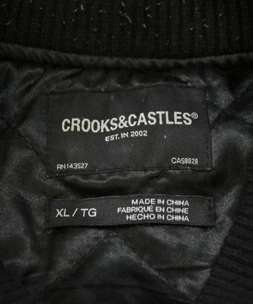 Crooks & Castles แจ็คเก็ตสนามกีฬา
