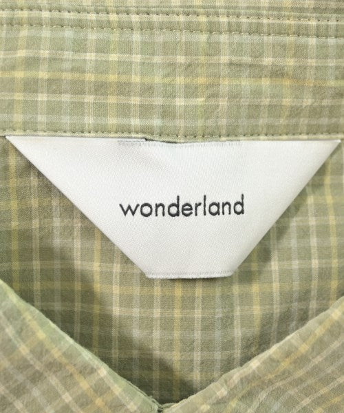 wonderland เสื้อลำลอง