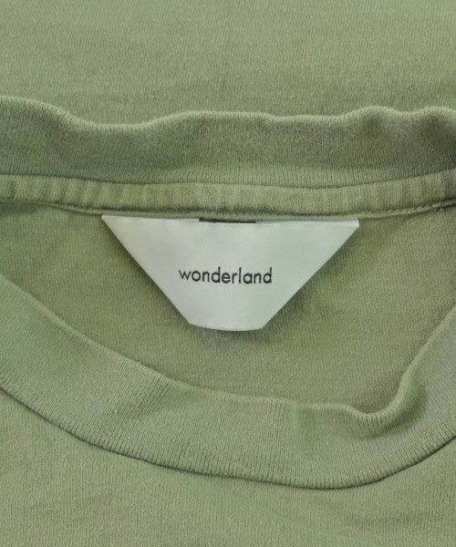 wonderland เสื้อยืด/เสื้อท็อปส์