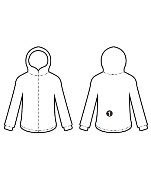 GROWN IN THE SUN เสื้อฮู้ด