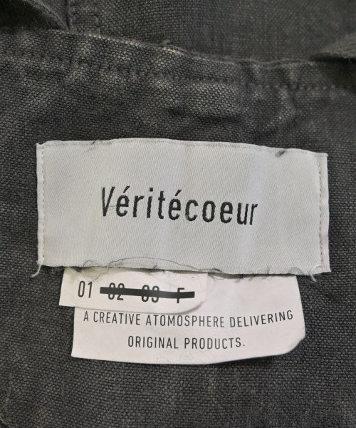veritecoeur ชุดเอี๊ยม/เสื้อคลุมหลวมๆ/จั๊มสูท