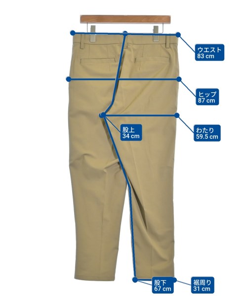 COMME CA MEN กางเกงมีกระเป๋าข้างกางเกง2-4 กระเป๋า