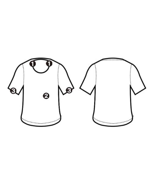 COMME CA MEN เสื้อยืด/เสื้อท็อปส์
