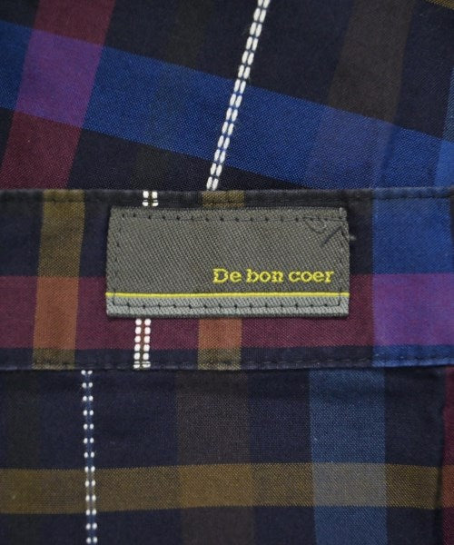 De bon coer เดรสที่เป็นเสื้อเชิ้ตตัวยาว