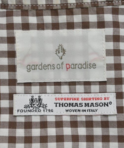 gardens of paradise เดรสที่เป็นเสื้อเชิ้ตตัวยาว