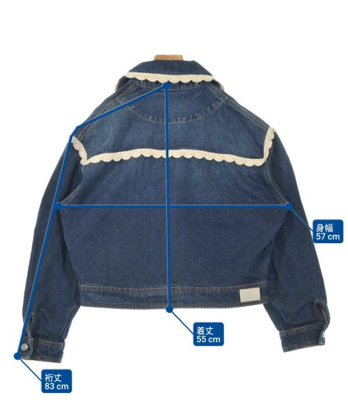 maje แจ็คเก็ตยีนส์