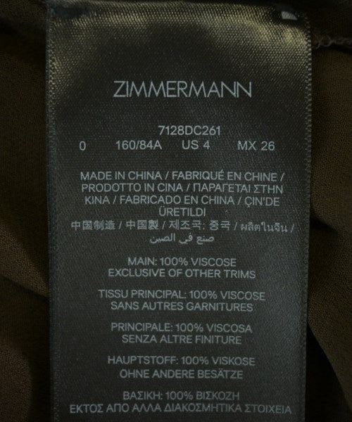 ZIMMERMANN ชุดเดรส
