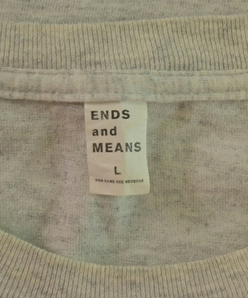 ENDS and MEANS เสื้อยืด/เสื้อท็อปส์