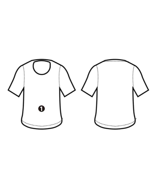 THRIDDA เสื้อยืด/เสื้อท็อปส์