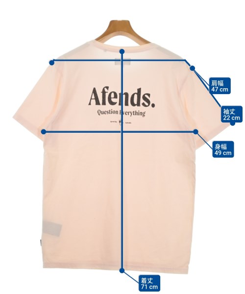 AFENDS เสื้อยืด/เสื้อท็อปส์
