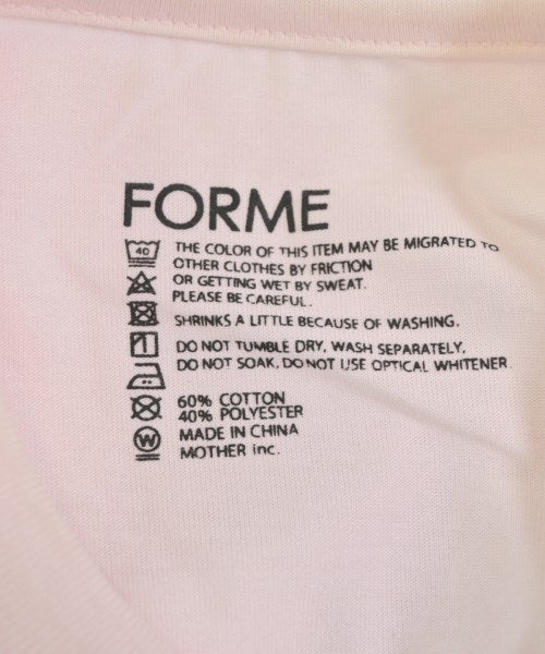 forme เสื้อยืด/เสื้อท็อปส์