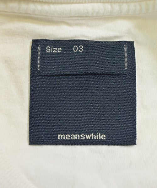 meanswhile เสื้อยืด/เสื้อท็อปส์
