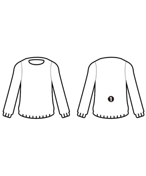 100% a hundred percent เสื้อกันหนาว