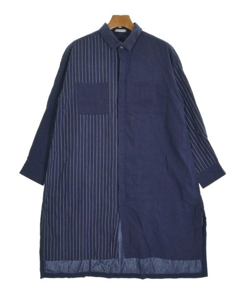 Artwork Blue เดรสที่เป็นเสื้อเชิ้ตตัวยาว