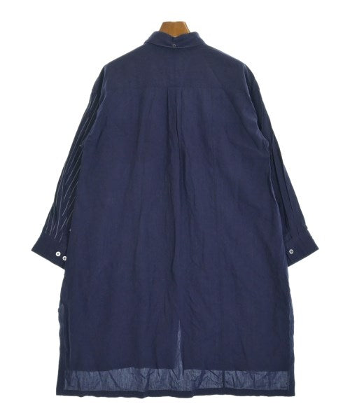 Artwork Blue เดรสที่เป็นเสื้อเชิ้ตตัวยาว