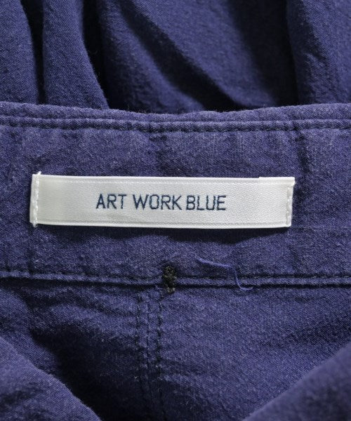 Artwork Blue เดรสที่เป็นเสื้อเชิ้ตตัวยาว