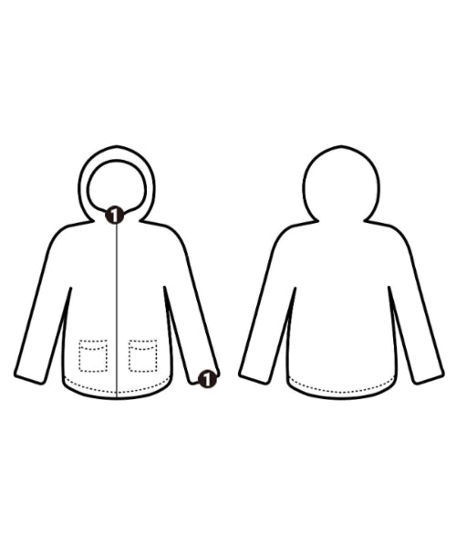 On เสื้อพาร์กาภูเขา
